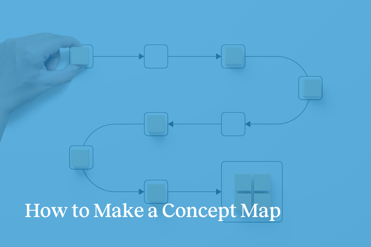 how to make a concept map